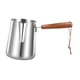 thumbnail image 5 of Cafetera turca, calentador de leche, tetera multiusos, tetera de acero inoxidable 1000ml, 5 of 9