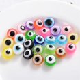 thumbnail image 4 of 300pcs Flat Round Eye Beads 6x8mm DIY Handcraft Resin Eye Beads Eyeball Beads for Jewelry Making, 4 of 4