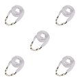 thumbnail image 1 of Guardoinrt Colliers Foulard Uniques Doux et Confortables Multi-Usages Large Application Blanc 5Set, 1 of 6