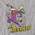 thumbnail image 2 of Cow and Chicken Al Rescate Women's T Shirt, Athletic Heather, Medium, 2 of 6