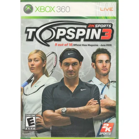 Top Spin 3 Xbox 360 (Brand...