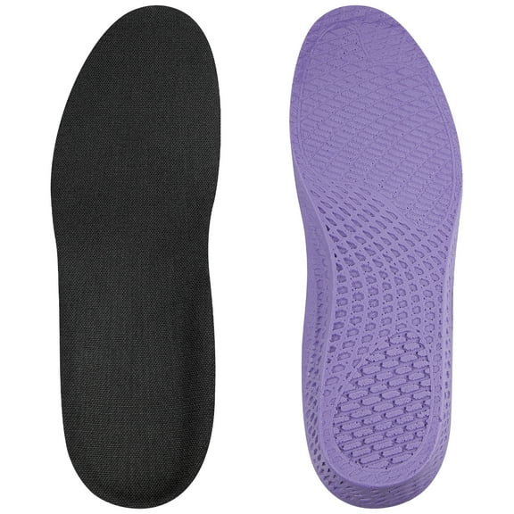 Insoles for Vans Shoes, Replacement Inserts for Men and Women's Skate Sneakers, Cushioned Inner Soles for Comfort and Foot Pain Relief(Size: US 10.5 Women/9 Men-EU 42)
