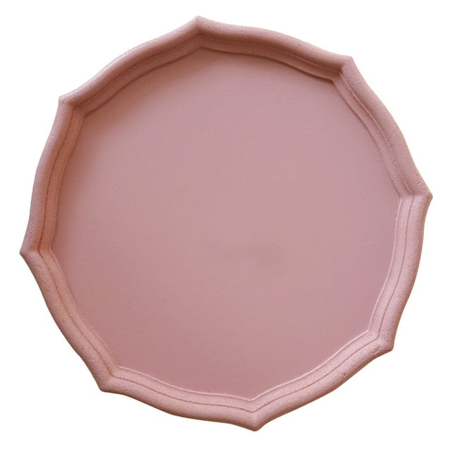 Plato de almacenamiento de fruta seca Macarena para Pasteles Postres Ensaladas rosado