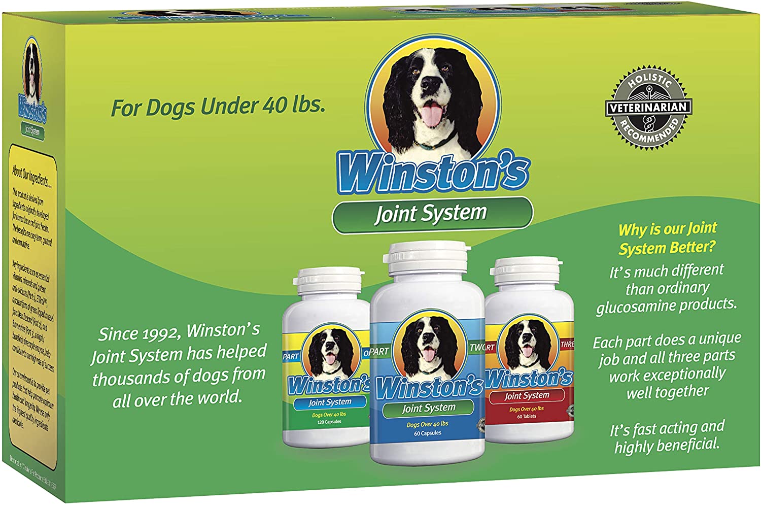 Winston's Joint System For Canine Arthritis, Hip Dysplasia and Joint
