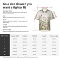 thumbnail image 5 of Fuzoiu Herbs and Wildflowers Print Hawaiian Shirt for Men, Summer Beach Casual Short Sleeve Button Down Shirts, Men’s Beach Summer Shirts with Pocket,X-Large, 5 of 7