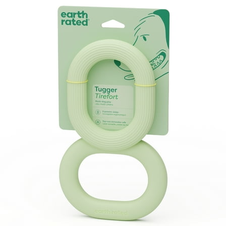 Earth Rated Tugger Dog Toy, Tug of War, Interactive Pull Toy for Dogs