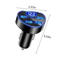 thumbnail image 3 of Dvkptbk Battery Chargers Five One Interface Digital Display Voltage Support for Fast Charging Current Protection, Low-Temperature, Car Charger Car Accessories, 3 of 9