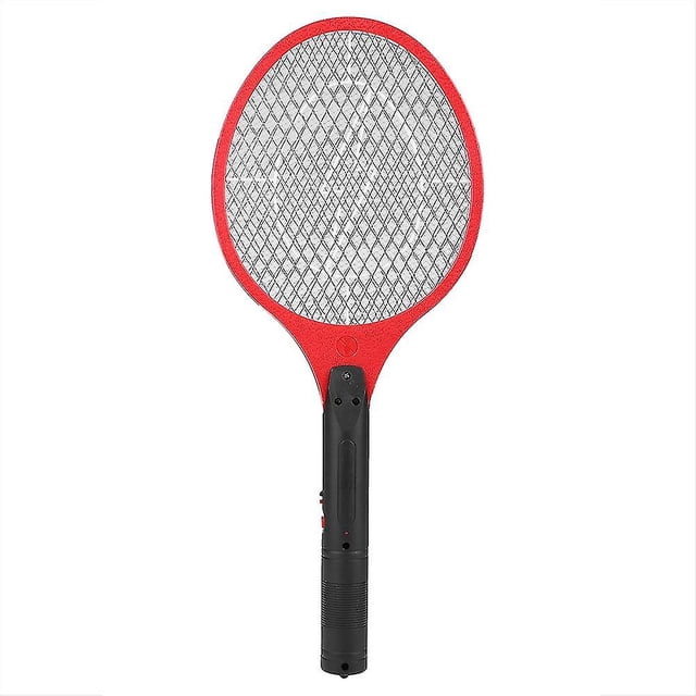Tapette anti-moustiques électrique sans fil et rechargeable, rouge