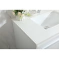 thumbnail image 5 of 30 inch single bathroom vanity in white, 5 of 8