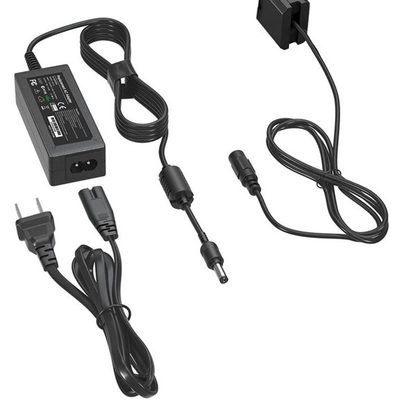 AC-PW20 NP-FW50 BateríA Simulada Adaptador de Fuente de AlimentacióN de CA Kit de Acoplador de CC para Alpha A5100 A6500 A6400 A6000 A55 A7