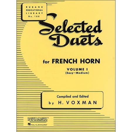 Rubank Educational Library: Selected Duets for French Horn: Volume 1 - Easy to Medium (Other)