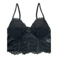 thumbnail image 4 of Tank Tops for Women,Fashion Lace Mesh Corset Tube Top Camisole with Backless Street Style Design,Camisole Tops for Women,Black,L, 4 of 9