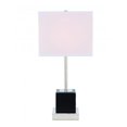 thumbnail image 1 of Elegant Decor TL3037PN Lana 1 Light Polished Nickel Table Lamp, 1 of 4