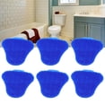 thumbnail image 2 of BIMZUC 10-Pack Triangular Urinal Screen Deodorizers – Blue Anti‑Splash, Long‑Lasting Fragrance, 5500 Washes, 30‑Day Scent, Splash & Blockage Prevention, 2 of 5