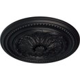 thumbnail image 3 of Ekena Millwork 15 3/4"OD x 1 7/8"P Chester Ceiling Medallion (Fits Canopies up to 2 1/4"), Hand-Painted Steel Gray, 3 of 6