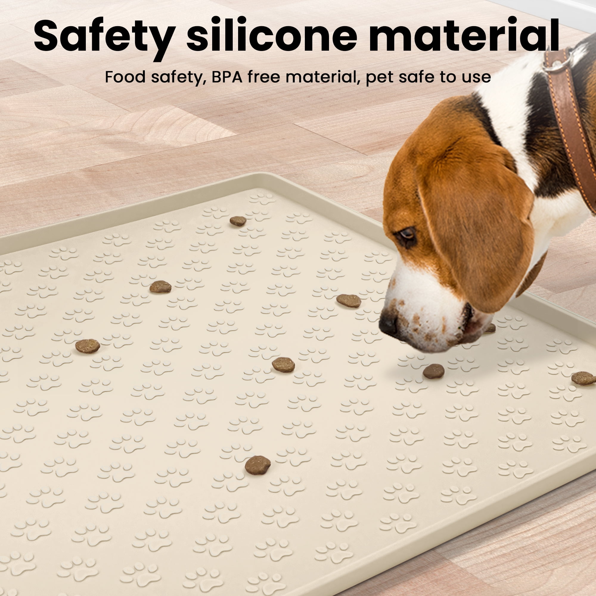 Pet Placemat Waterproof Leak Proof Dog Feeding Mat Bone - Temu