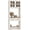 Distressed White, variant on Homieasy 80'' Eatra Tall Bookcase with Drawers, 27.6'' Wide Desk with Hutch Storage for Living Room, Office, Distressed White