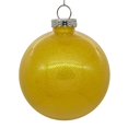 thumbnail image 2 of Vickerman N211578 Balle Pailletée Transparente 6 Po, Jaune - Sac de 4, 2 of 3