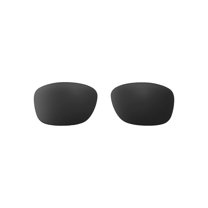 Walleva Black Polarized Replacement Lenses for Oakley Forehand OO9179 Sunglasses