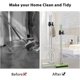 thumbnail image 2 of Stainless Steel Broom Holder with Hooks, Self Adhesive Wall Mounted Organizer, 2 of 5