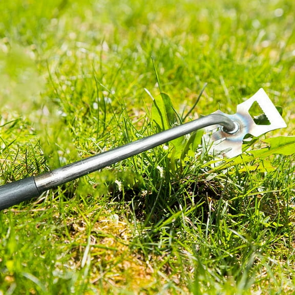 YOFOKO Weed Puller Tools Sharp Weeding Tool High Manganese Steel Grass Root Removal Tool with 5/6/11 Teethes Dual Purpose Hand Weeder Tool for Yard Garden Far - Ergonomic Design