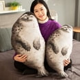 thumbnail image 4 of Seal Pillow, Giant Stuffed Animal Plushie, Stuffed Seal Plushy Squish Plush Toys Chubby Spotted Seal Plush Stuffed Animal Pillow, 4 of 8