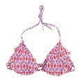 thumbnail image 1 of Kenneth Cole Womens Geometric Bikini Swim Top, Multicoloured, Medium, 1 of 1
