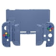 thumbnail image 3 of eXtremeRate Back Plate for Nintendo Switch Console, NS Joycon Handheld Controller Housing with Colorful Buttons, DIY Replacement Shell for Nintendo Switch - Clear Deep Ocean Blue, 3 of 9