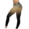 thumbnail image 5 of QATAINLAV Sequin Leggings for Women Glitter Sparkle Tummy Control High Waisted Yoga Tights Stretchy Comfy Compression Workout Pants New Years Gifts Multicolor XL, 5 of 7