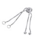 thumbnail image 4 of Cadena extensora de plata de 18 k Sunnimix extensor de cadena ajustable, 4 of 8