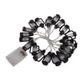 thumbnail image 4 of Mini Lámpara de Queroso, Luz de Cuerda de Linterta Negra LED Decorata de Alto Brillo para Jardín para Jardín, 4 of 7