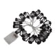 thumbnail image 3 of Mini Lámpara De Queroseno, Luz Decorativa De Cadena De Linterna Negra LED De Plástico Para Jardín, 3 of 7