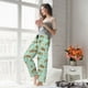 thumbnail image 5 of Balery Cute Sea Turtles Pantalones de pijama para mujer, pijamas ultraligeros, pantalones de estar por casa-Large, 5 of 6