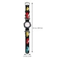 thumbnail image 2 of Reloj infantil 3D con diseño de coche, resistente al agua, para niños (negro), 2 of 8
