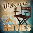 thumbnail image 2 of Knutsen, Conrad 15x15 White Modern Wood Framed Museum Art Print Titled - Welcome ToThe Movies, 2 of 4