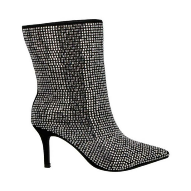 Botas Mujer HEAD OVER HEELS Aguja Textil Suave Comodo Negro 24 51303
