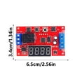thumbnail image 3 of Programmable Timer Delay Relays Module LED Display Adjustable Cycle Delay Controller For Intelligent Home Automation, 3 of 8