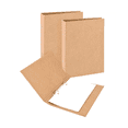 thumbnail image 4 of 2Pcs A5 Refillable Ring Binder,A5 Kraft Paper Binder Tray with 2 Rings To Add Loose Sheets,A5 Kraft Paper Folders, 4 of 8