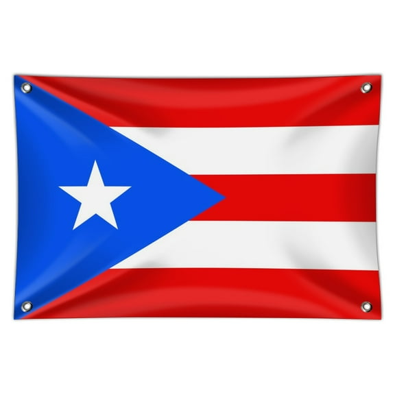 Puerto Rico Country Flag Home Business Office Sign