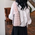 thumbnail image 4 of Bolso de pecho acolchado para mujer, bolso de hombro Simple con correa ajustable, bolso de viaje para mujer, 4 of 9