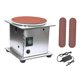 thumbnail image 1 of Mini amoladora de banco, lijadora de mesa eléctrica de 7 velocidades, ajustable, de acero inoxidable, disco de lijado de 5 pulgadas para trabajar meta 20 papel de arena, 1 of 9