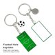 thumbnail image 3 of Qarigey 2 piezas de llaveros multiusos de larga duración colgante colgante bolsa adorno monedero percha saco decoraciones fútbol Fan Accesorios de disfraces Qarigey AP014112-00, 3 of 6