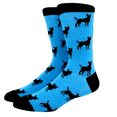 thumbnail image 1 of Dog Pattern Socks from the Sock Panda (Adult Large - Men's Shoe Sizes 8-12), 1 of 4