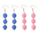 thumbnail image 1 of 2 pares de pendientes de moda, pendientes colgantes de rafia, pendientes bohemios colgantes para mujeres y niñas, joyería de playa de verano, 1 of 5