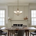 thumbnail image 2 of Kichler 2020AB Dover 5 Light Chandelier in Antique Brass, 2 of 5