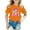 Orange, variant on WMQPNNS Summer Shirts for Girl Kids Graphic Tees Size 14-16 Casual Short Sleeve Blouse Crew Neck Cotton T Shirt Printed Soft Comfy Tops Shirts Printed Tops(Size 3-4 Years, Black)