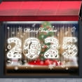 thumbnail image 2 of Unbranded 2025 Christmas Window Clings Christmas Decorations Large Santa Claus Christmas Stickers Xmas Tree Snowflake Window Decals Double Side Holiday Christmas Decor Reusable Decals for Glass, 2 of 5