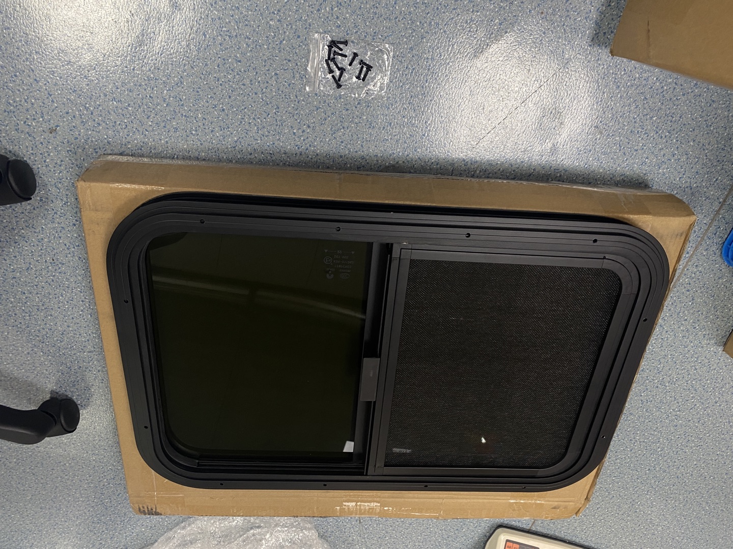 25.5" Width x 16.5" Height Horizontal Slider RV Window Cargo Trailer W