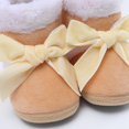 thumbnail image 7 of SYNPOS Infant Toddler Baby Girl Bow Winter Fleece Booties Anti-slip Newborn Snow Shoes, 7 of 7