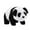 White, variant on Realistic Walking Panda Stuffed Animal Interactive Cuddly Companion Toy With Motion And Sound
